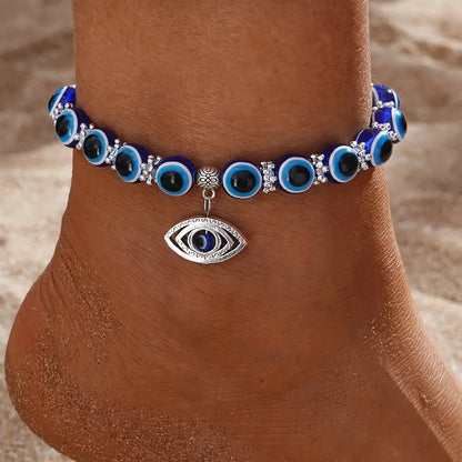 Bracelet Porte-Bonheur Œil Bleu PawGami